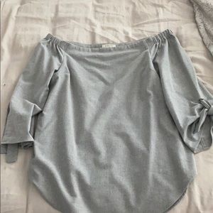 Babaton off the shoulder top